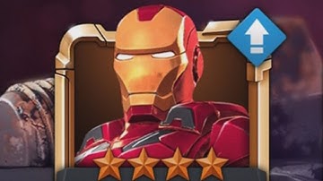 MARVEL: Contest of Champions (iOS/Android) IRON-MAN leveling him up PART 1