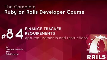 Ruby on Rails - Finance tracker app requirements 20