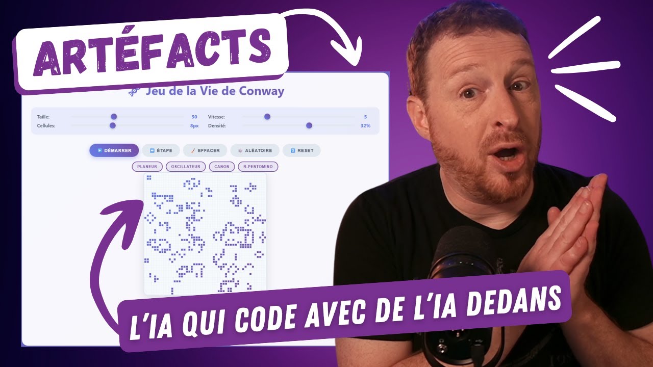 Incroyable ce nouveau Claude ARTEFACTS qui code votre app IA en 3mn !