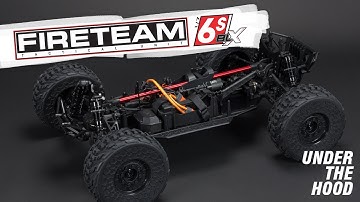 @ARRMARC FIRETEAM 6S BLX Speed Assault Vehicle // Under The Hood [ARA7618]