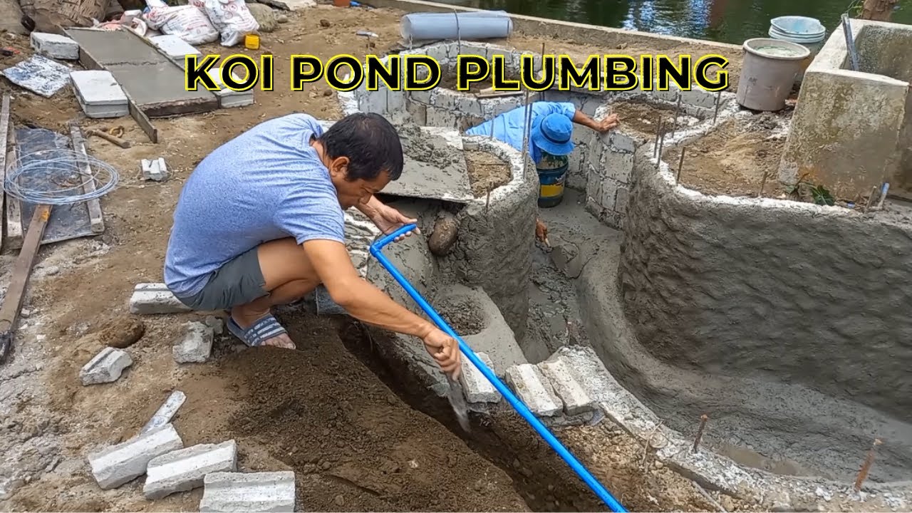 How to Properly Plumb Your Koi Pond YouTube
