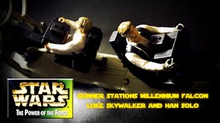 Star Wars POTF2: Gunner Stations Luke Skywalker & Han Solo Figure Review