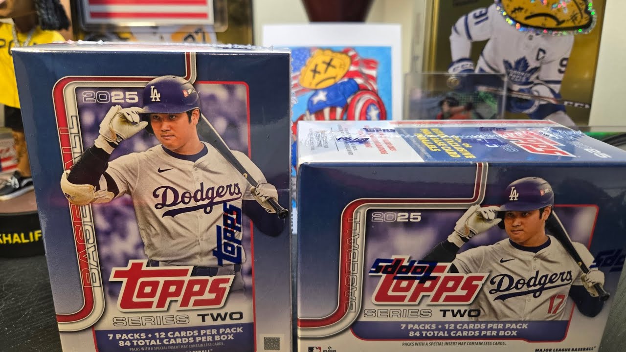 2025 Topps Series 2 🚨⚾️🚨FIRST LOOK ⚾️🔥⚾️Blaster Box x2⚾️🔥⚾️