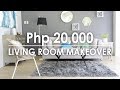 Php 20,000 Living Room Makeover - Mandaue Foam Home TV