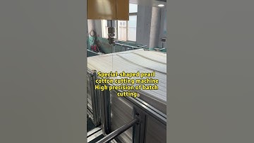 epe foam machine foam cutting machine foam machine sponge Special-shaped CNC cutting machine #epe