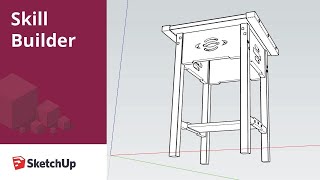 NonDestructive LayOut Prep for Woodworking Projects in SketchUp  Skill Builder