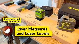 Laser Measures and Laser Levels: 4 recommended options