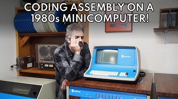 Coding Assembly on a 1980s Business Minicomputer