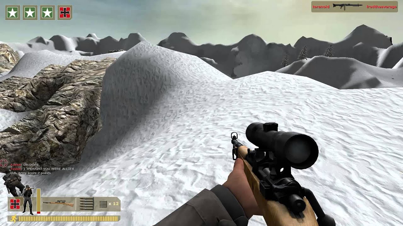 scoped k98 day of defeat source