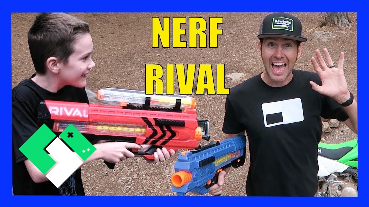 NERF WAR IN THE WOODS (Day 1578) | Clintus.tv
