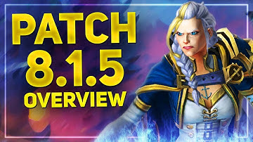 All NEW Upcoming Features & Updates In Bfa Patch 8.1.5  - Battle for Azeroth Overview