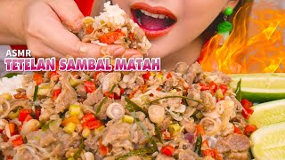 JUICYNYA KEBANGETAN‼️ASMR OSENG TETELAN DAGING SAPI SAMBEL MATAH 😋 | ASMR Indonesia