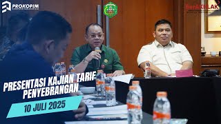 10 JULI 2025 Sekda Mahulu Buka Presentasi Kajian Tarif Penyeberangan
