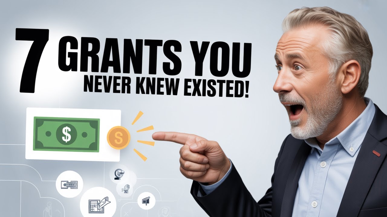 How to Get Government Grants Over 50 — 7 Programs (2025)  #GovernmentGrants2025 #GrantsForSeniors