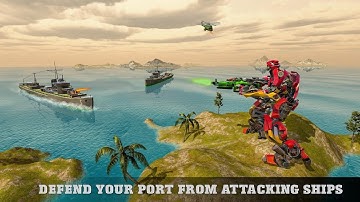 Russian Submarine Robot Transformation Battleship (By White Sand - 3D Games Studio) Gameplay HD