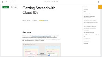 Getting Started with Cloud IDS