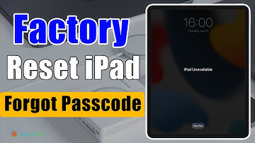 Any iPad Factory Reset: How to Factory Reset iPad without Passcode| Forgot Passcode| Reset Passcode