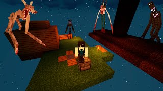 Minecraft One Block Skyblock, with DWELLERS and HORROR MODS! (Ep.2)