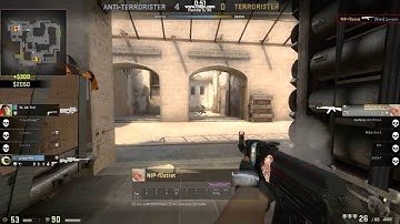 1v5 Ace Clutch AK-47 Redline