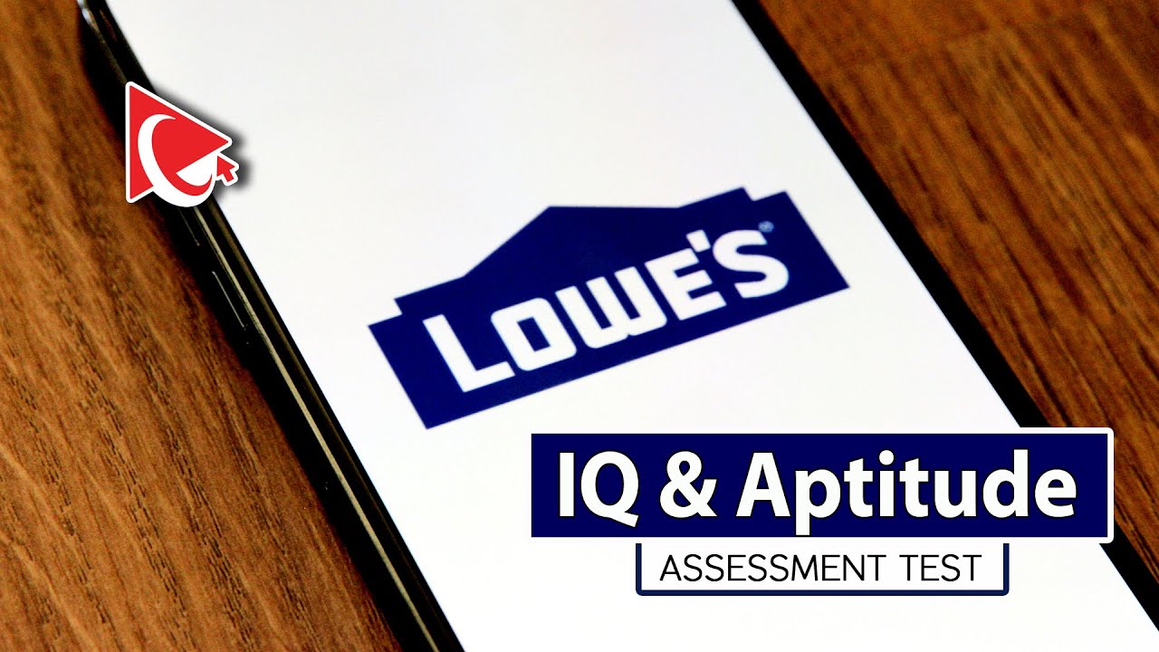 Lowes Pre Employment Assessment Test Questions And Answers YouTube