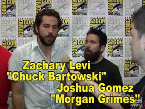 Comic-Con 2009 - Chuck Interviews
