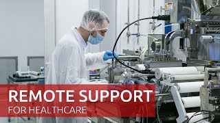 Remote support for healthcare in times of Covid-19