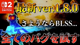 Switch2の最新ver.1.8.0が配信されたので早速全てのバグを試します。【ゼルダの伝説ブレスオブザワイルド】