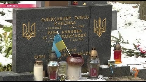 В Чехии эксгумировали останки украинского писателя Александра Олеся