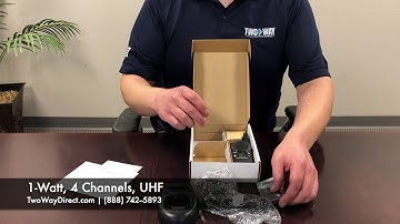 Unboxing The Motorola CLS1410 Two-Way Radio