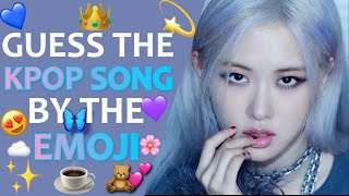 GUESS THE KPOP SONG BY THE EMOJI | CHOI LATTÈ ☕️🤍