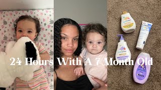 24 Hours With A 7 Month Old || Peytann Shontyl