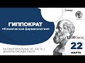 Гиппократ. Антиангинальные ЛП. Часть 1. Доноры оксида азота. 22.03.21