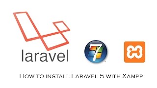 How to install Laravel 5 with Xampp in Windows 7
