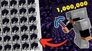 Thumbnail for جمعت 1,000,000 أوبسيدين في ماين كرافت !!