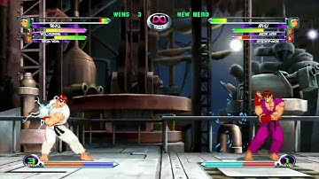 Marvel vs Capcom 2 MVC2 PS3 demo 18 May 2009 hewhodares com Mikeysyke vs Mumra 6