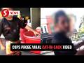 Perak cops probing viral incident of man putting cat in sack