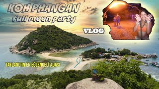 tayland'ın parti adası koh phangan #tayland #kohphangan #vlog #gezi