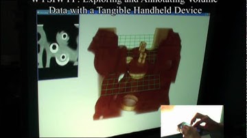 WYSIWYF: Exploring and Annotating Volume Data with a Tangible Handheld Device