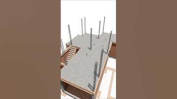 House construction process animation #houseconstruction #buildingconstruction #construction