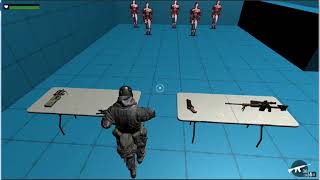 Unity Third Person Shooter Project PVP ,