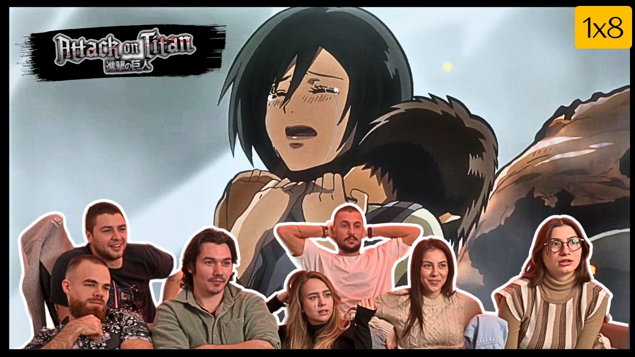 EREN LIVES! First Time Watching Attack on Titan 1x8 | Reaction/Review