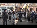 Полиция не пускала флаг Новороссии на Русский марш