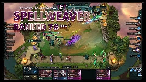 LoL TFT 2021 05 08 (Spellweaver Unit) Ranked #7