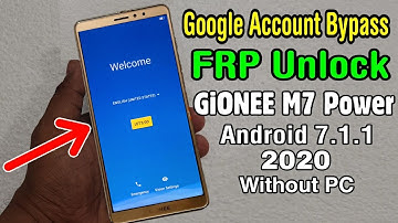 GiONEE M7 Power FRP Unlock/ Google Account Bypass 2020 || ANDROID 7.1.1 (Without PC)