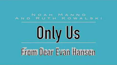 Only Us Cover by Ruth Kowalski and Noah Manno