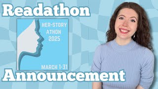 Herstoryathon 2025 Announcement 📚 March 1-31- Womens History Month Readathon