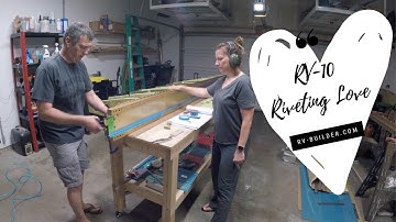 RV-10 |.Wings | Left Main Rib Riveting - Part 1 | RV-Builder
