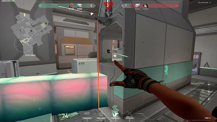 Valorant ~ Ace with raze pistol round