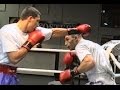 Wladimir & Viltali Klitschko sparring. Виталий и Владимир Кличко спарринг.