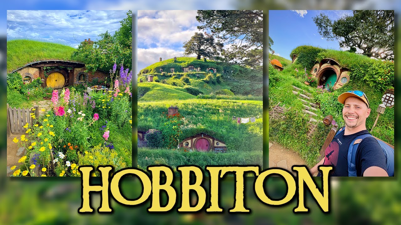🇳🇿 HOBBITON! Marzenie życia spełnione! Zwiedziłem plan zdjęciowy Władcy Pierścieni! 🦚